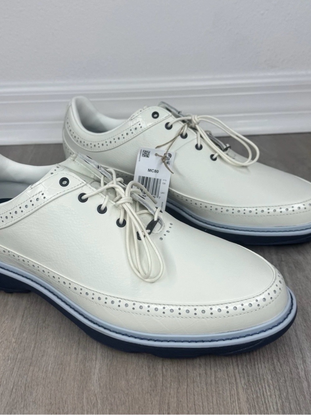 Adidas MC80 Golf Shoes Mens 12 Spikeless NWT Preppy